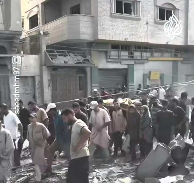 Warga Palestina di Gaza mengalami gempuran besar-besaran dari militer Israel. [Instagram]